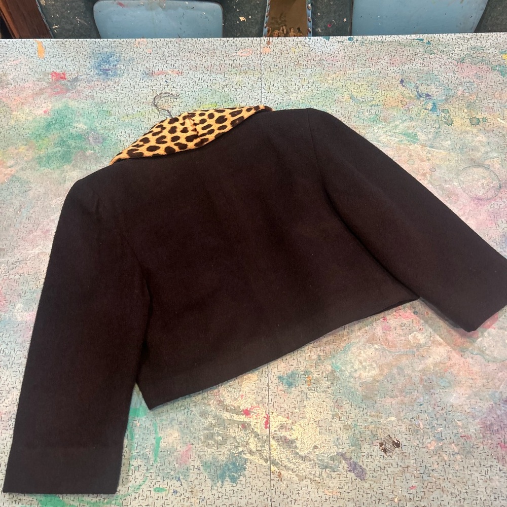Mid Century Authentic Leopard Jacket - Picture 10 of 16